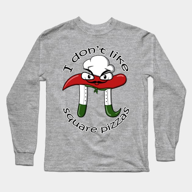 Square pizzas Long Sleeve T-Shirt by NMdesign